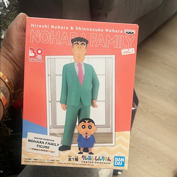 Crayon Shinchan Nohara Family Figure Set